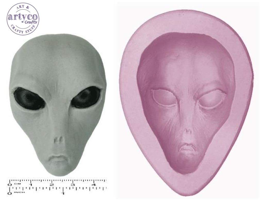 Alien Grey Mould Silicone Mold