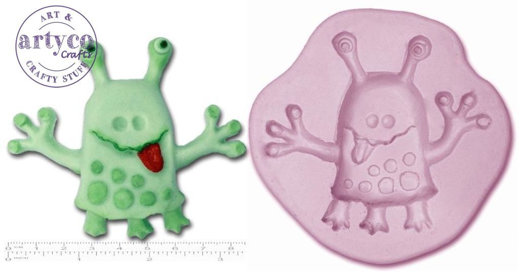 Alien / Space Monster #1 Mould Silicone Mold
