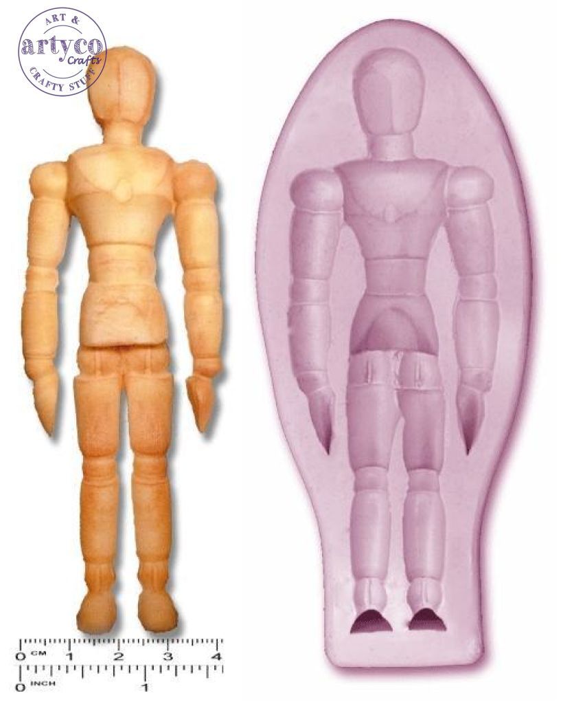 Artists Mannequin Mould Silicone Mold
