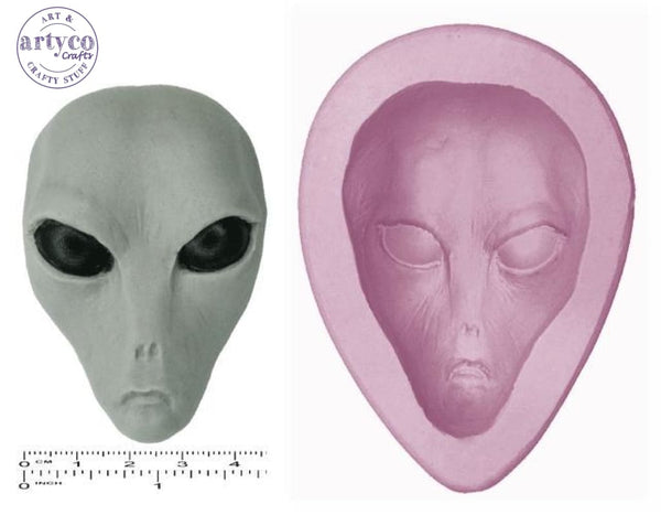 Alien  Grey Mould Silicone Mold