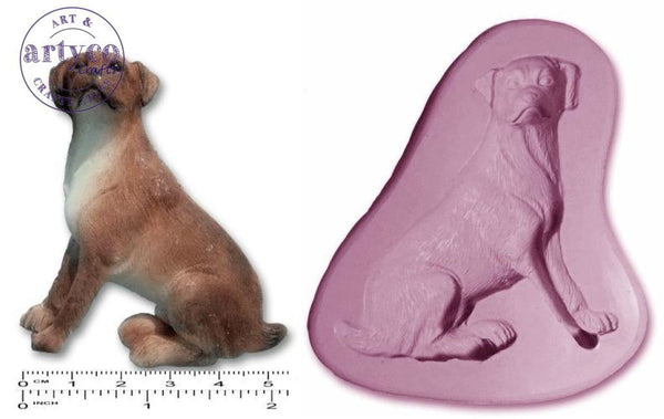 Dog Boxer Silicone Mold