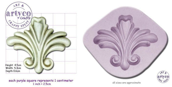 Fleur De Lys #2 Silicone Mold