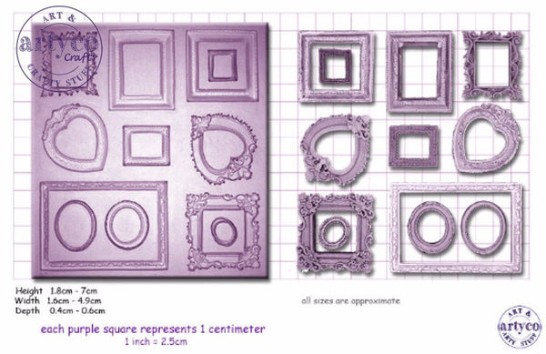 Frames Mini Silicone Mold