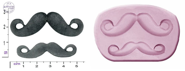 Moustaches Silicone Mold