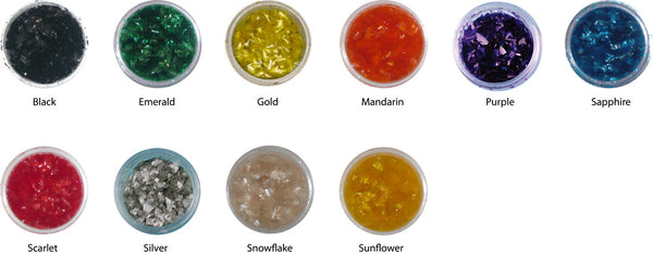 Edible Glitter Colours