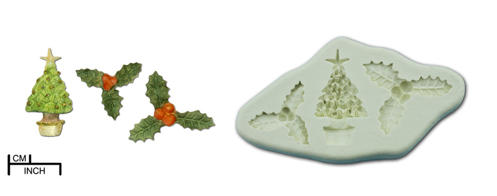 Holly and Xmas Tree
